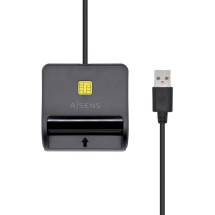 foto de LECTOR DNI-TARJETAS AISENS SIM SD Micro SD MMC RS-MMC MMC Micro NEGRO