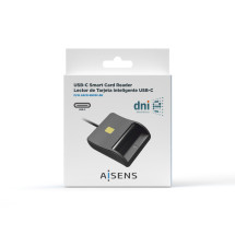 foto de LECTOR DNI-TARJETAS AISENS TARJETA INTELIGENTE DNI USB-C NEGRO