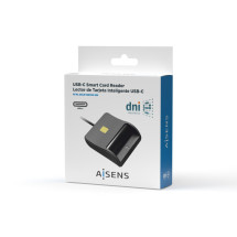 foto de LECTOR DNI-TARJETAS AISENS TARJETA INTELIGENTE DNI USB-C NEGRO