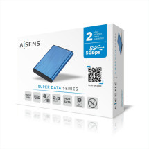 foto de CARCASA HDD AISENS ASE-2525BLU 2.5 AZUL