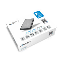 foto de CARCASA HDD AISENS ASE-2525GR 2.5 GRIS