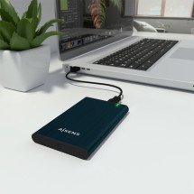 foto de CARCASA HDD AISENS ASE-2525PB 2.5 AZUL PACIFICO