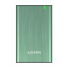 foto de CAJA EXTERNA DISCO 2.5 AISENS 9.5MM SATA A USB 3.0 USB3.1 GEN1 VERDE