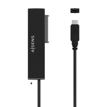 foto de ADAPTADOR AISENS SATA A USB-C USB 3.0 3.1 GEN1 2.5 3.5 NEGRO