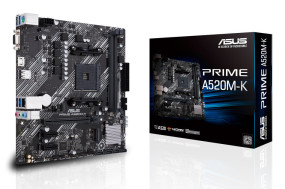 foto de PLACA BASE ASUS PRIME A520M-K AM4 MATX 2XDDR4