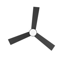 foto de VENTILADOR TECHO CECOTEC ENERGYSILENCE AERO 4850 MOTOR DC NEGRO CON MANDO
