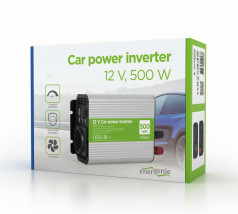 foto de INVERSOR DE CORRIENTE GEMBIRD  PARA COCHE DE 12V 500W