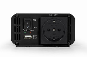foto de INVERSOR DE CORRIENTE GEMBIRD  PARA COCHE DE 12V 500W