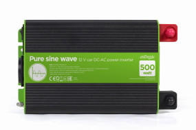 foto de INVERSOR CORRIENTE DC-AC GEMBIRD  COCHE DE ONDA SINUSOIDAL PURA DE 12 V 500 W