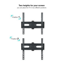 foto de SOPORTE PARED PANTALLAS 32-55 GIRA INCLI NEGRO
