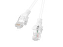 foto de CABLE RED LANBERG LATIGUILLO CAT.6 UTP 1M BLANCO FLUKE PASSED