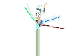 foto de CABLE RED CAT6 FTP GEMBIRD PREMIUM CCA SOLIDO ECA 100 M