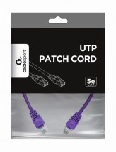 foto de CABLE RED CAT5E GEMBIRD UTP VIOLETA 0,25 M
