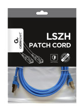 foto de CABLE RED S-FTP GEMBIRD CAT 6A LSZH AZUL 2 M
