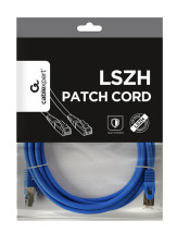 foto de CABLE RED S-FTP GEMBIRD CAT 6A LSZH AZUL 3 M