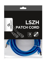 foto de CABLE RED S-FTP GEMBIRD CAT 6A LSZH AZUL 5 M