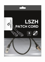 foto de CABLE RED S-FTP GEMBIRD CAT 6A LSZH NEGRO 0,5 M