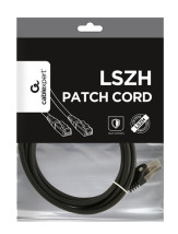 foto de CABLE RED S-FTP GEMBIRD  CAT 6A LSZH NEGRO 1,5 M