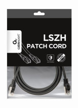 foto de CABLE RED S-FTP GEMBIRD CAT 6A LSZH NEGRO 2M