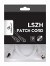 foto de CABLE RED S-FTP GEMBIRD CAT 6A LSZH BLANCO 0,5 M
