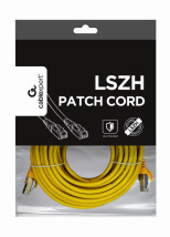 foto de CABLE RED S-FTP GEMBIRD CAT 6A LSZH AMARILLO 10 M