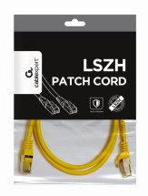 foto de CABLE RED S-FTP GEMBIRD CAT 6A LSZH AMARILLO 1 M