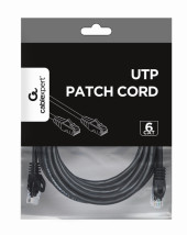 foto de CABLE RED UTP GEMBIRD CAT 6 NEGRO 5M