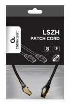 foto de CABLE RED S-FTP GEMBIRD  CAT 8 LSZH NEGRO 0,5 M