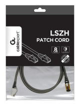 foto de CABLE RED S-FTP GEMBIRD  CAT 8 LSZH NEGRO 1,5 M
