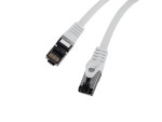 foto de CABLE RED LANBERG LATIGUILLO CAT.8.1 S/FTP LSZH CU 0.25M GRIS FLUKE PASSED