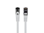 foto de CABLE RED LANBERG LATIGUILLO CAT.8.1 S/FTP LSZH CU 0.5M GRIS FLUKE PASSED