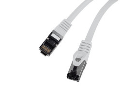 foto de CABLE RED LANBERG LATIGUILLO CAT.8.1 S/FTP LSZH CU 2M GRIS FLUKE PASSED
