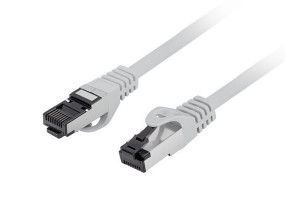 foto de CABLE RED LANBERG LATIGUILLO CAT.8.1 S/FTP LSZH CU 2M GRIS FLUKE PASSED