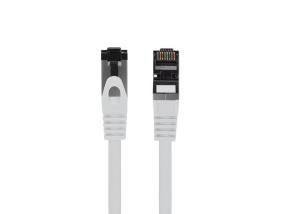 foto de CABLE RED LANBERG LATIGUILLO CAT.8.1 S/FTP LSZH CU 2M GRIS FLUKE PASSED