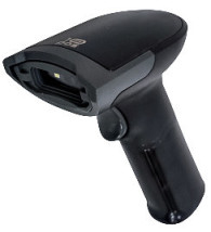 foto de 10POS LECTOR DE CÓDIGO DE BARRAS LÁSER 1D & 2D IS-300UN USB NEGRO SOPORTE INCL