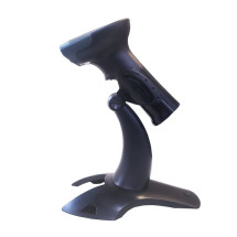 foto de 10POS LECTOR DE CÓDIGO DE BARRAS LÁSER 1D & 2D IS-300UN USB NEGRO SOPORTE INCL