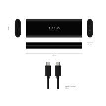 foto de CARCASA HDD AISENS ASM2-014B M.2 NEGRA