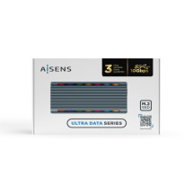 foto de CARCASA HDD AISENS ASM2-RGB011GR M.2 GRIS