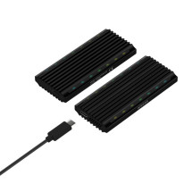 foto de CARCASA HDD AISENS ASM2-RGB012B M.2 NEGRA