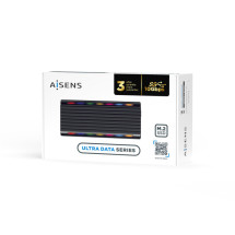 foto de CARCASA HDD AISENS ASM2-RGB012B M.2 NEGRA
