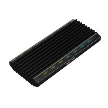 foto de CARCASA HDD AISENS ASM2-RGB012B M.2 NEGRA
