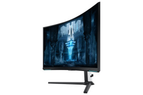foto de MONITOR GAMING SAMSUNG ODYSSEY NEO G8 UHD 32 CURVO 1000R 240HZ QUANTUM MINI-LED