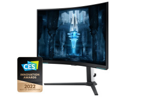 foto de MONITOR GAMING SAMSUNG ODYSSEY NEO G8 UHD 32 CURVO 1000R 240HZ QUANTUM MINI-LED