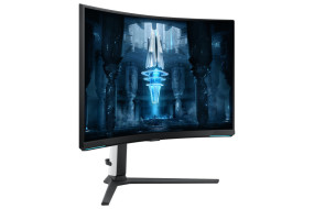 foto de MONITOR GAMING SAMSUNG ODYSSEY NEO G8 UHD 32 CURVO 1000R 240HZ QUANTUM MINI-LED