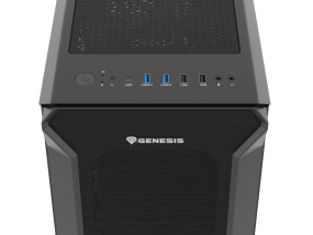 foto de CAJA GAMING GENESIS IRID 505F ATX MEDIATORRE 2XUSB3.0 2XUSB2.0 BK SIN PSU