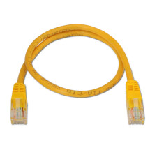foto de CABLE RED AISENS LATIGUILLO RJ45 CAT.6 UTP AWG24 AMARILLO 1.0M