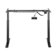foto de MESA REGULABLE AISENS SIN TABLERO PANEL CONTROL 80KG NEGRO