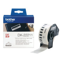 foto de ROLLO BROTHER PLASTICA CONTINUA BLANCA 29 X 14,24MM
