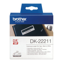 foto de ROLLO BROTHER PLASTICA CONTINUA BLANCA 29 X 14,24MM