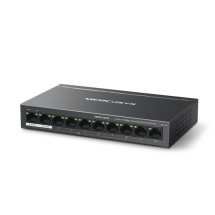 foto de SWITCH MERCUSYS MS110P 10 PUERTOS 10/100MBPS Y 8 PUERTOS POE+
